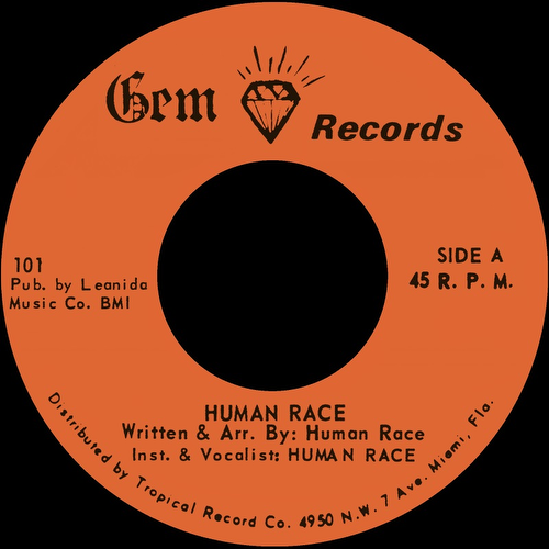 Human Race Human Race / Grey Boy (1960s) - New 7" Single Record Store Day UK 2020 Gem UK RSD Vinyl - Funk