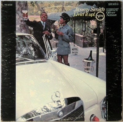 Jimmy Smith ‎– Livin' It Up! - VG+ LP Record 1968 Verve USA Stereo Vinyl - Jazz / Soul-Jazz