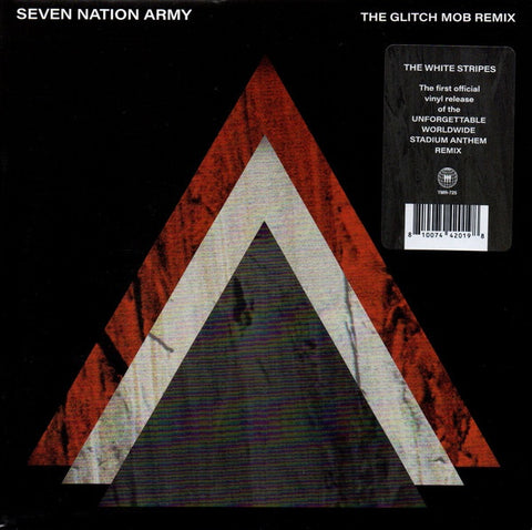 The White Stripes, The Glitch Mob ‎– Seven Nation Army (The Glitch Mob Remix) - New 7" Single Record 2021 Third Man USA Black Vinyl - Indie Rock / Glitch