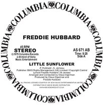 Freddie Hubbard - Little Sunflower - New 12" Single 2019 Limited RSD Pressing - Soul Jazz - Shuga Records