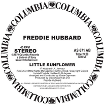 Freddie Hubbard - Little Sunflower - New 12" Single 2019 Limited RSD Pressing - Soul Jazz