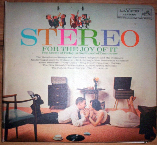 Various ‎– Stereo For The Joy Of It: Pop Music Of Today In The Sound Of Tomorrow - VG+ 10 Lp Record Set 1959 USA Vinyl & Book - Pop - Shuga Records