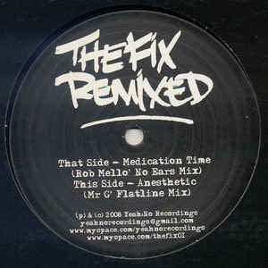 The Fix ‎– Remixed - New 12" Single 2008 UK Yeah:No Vinyl - Electro / Tech House