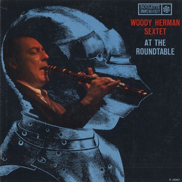 Woody Herman Sextet ‎– At The Roundtable - VG+ LP Record 1959 Roulette USA Mono Vinyl - Jazz / Swing