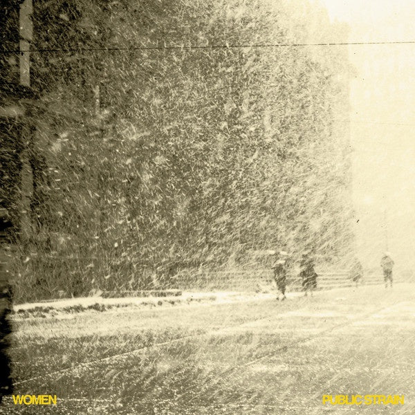 Women ‎– Public Strain - New LP Record 2021 Jagjaguwar USA Clear Vinyl & Download - Indie Rock / Noise / Lo-Fi - Shuga Records