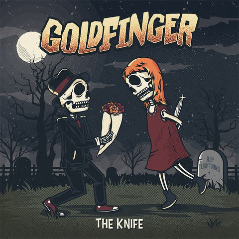 Goldfinger ‎– The Knife - New LP Record 2017 USA Rise Cream / Orange Split & Black & Green Splatter Vinyl & Download - Pop Punk / Ska