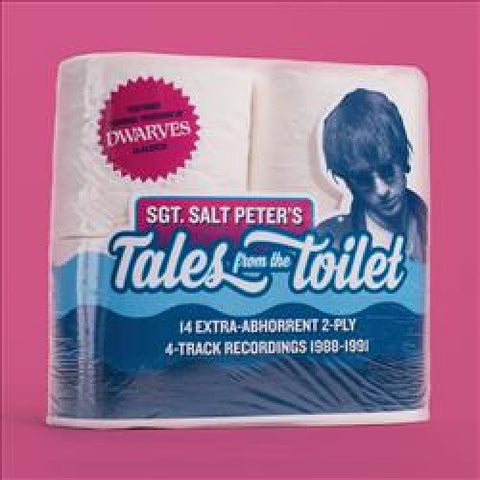 Sgt. Saltpeter (The Dwarves) - Tales From The Toilet - New Vinyl 2018 Burger RSD 10" Release on Brown Vinyl (Limited to 500) - Rock