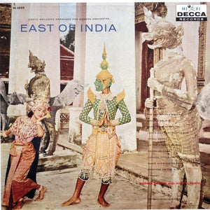 Werner Müller And His Orchestra ‎– East Of India, Exotic Melodies Arranged For Modern Orchestra - VG+ (VG- cover) LP Record 1959 Decca USA Mono Vinyl - World / Exotica