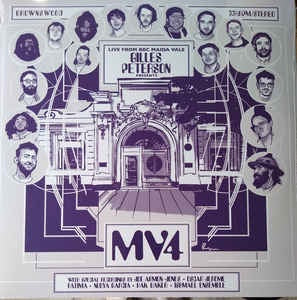 Various / Gilles Peterson - MV4 / Maida Vale Studio 4 - Mint- 2 LP 2021 Brownswood UK White Vinyl - Jazz / Jazz-Funk / Jazzy Hip-Hop - Shuga Records