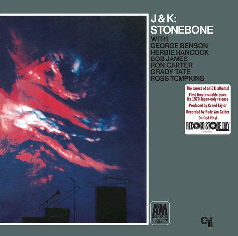 J & K ‎– Stonebone (1970) - New LP Record Store Day 2020 A&M Red Vinyl - Jazz-Funk