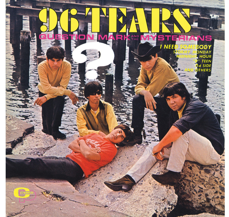 Question Mark and the Mysterians - 96 Tears - New Vinyl Record 2017 Real Gone Music 45 RPM Limited Edition of 600 on Orange Vinyl! - Rock / Garage / Blues