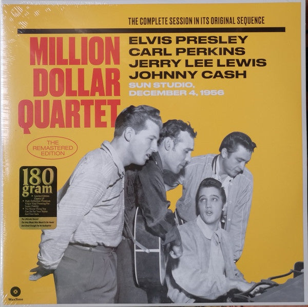 Elvis Presley, Carl Perkins, Jerry Lee Lewis, Johnny Cash ‎– Million Dollar Quartet (1980) - New 2 LP Record 2017 WaxTime Europe Import 180 gram Vinyl - Rock & Roll - Shuga Records