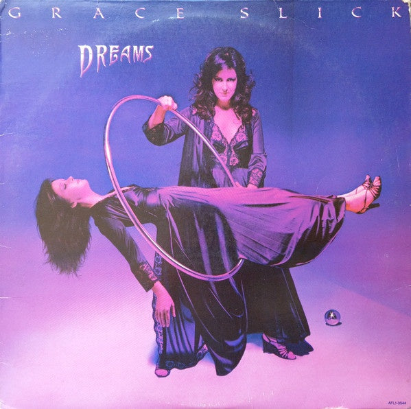 Grace Slick ‎– Dreams - VG+ Lp Record 1980 USA Original Vinyl - Pop - Shuga Records