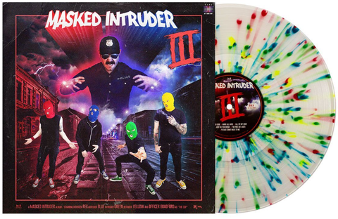 Masked Intruder ‎– III - New Vinyl Lp 2019 Pure Noise 'Indie Exclusive' on Clear w/Rainbow Splatter Vinyl (Limited to 300!) - Punk