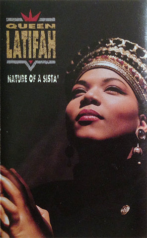Queen Latifah ‎– Nature Of A Sista' - Used Cassette Tape Tommy Boy 1991 USA - Hip Hop / Boom Bap