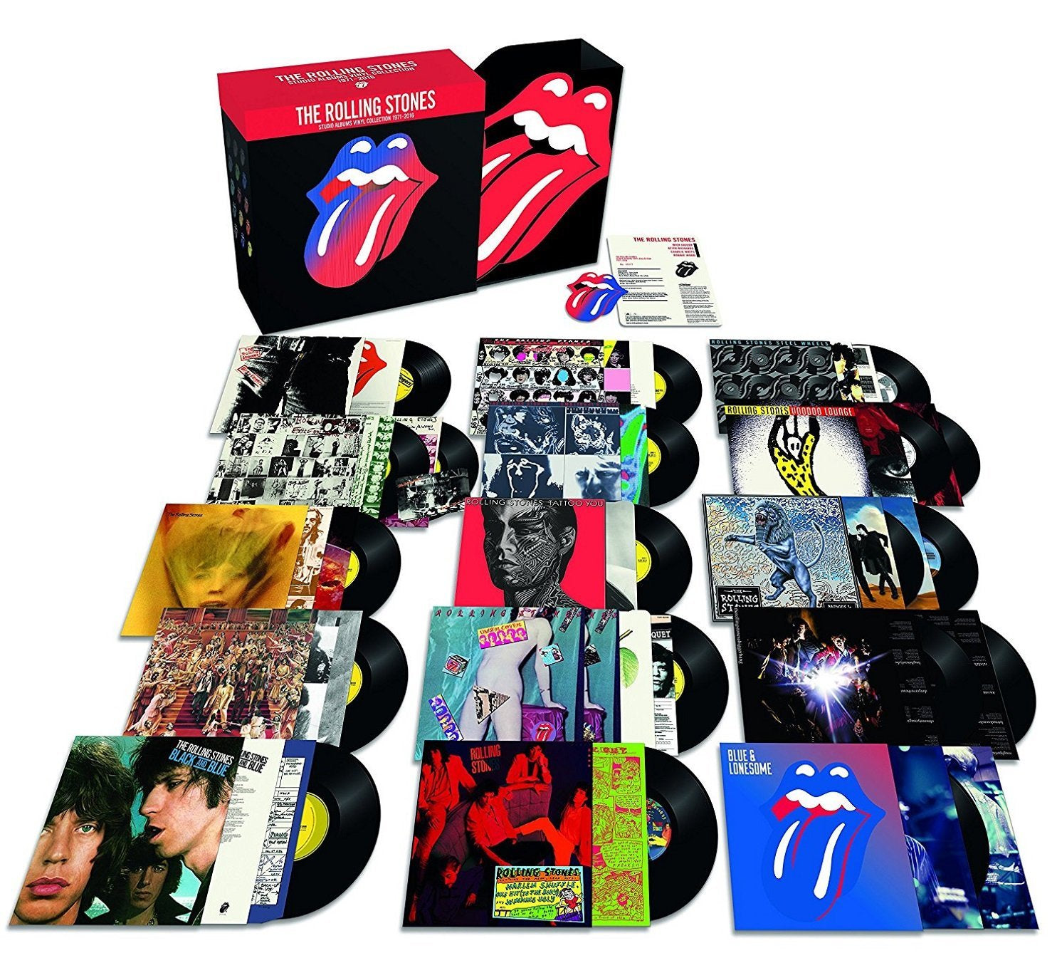 The Rolling Stones -  Studio Albums Collection (1971 - 2016) - New 15 Lp Record 2018 Polydor USA 180 gram Box Set - Rock & Roll