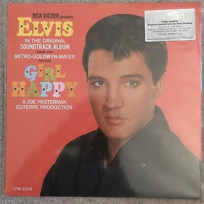 \Elvis Presley ‎– Girl Happy (1965) - New LP Record 2010 Music On Vinyl  Europe Import 180 gram Vinyl - Rock & Roll / Soundtrack