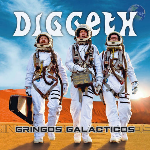 Diggeth - Gringos Galacticos - New LP Record 2020 Qumran USA Limited Edition Metallic Blue Vinyl - Metal / Rock