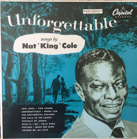 Nat King Cole - Unforgettable (1952) - New Lp Record 2017 Capitol USA Vinyl - Jazz / Swing / Easy Listening