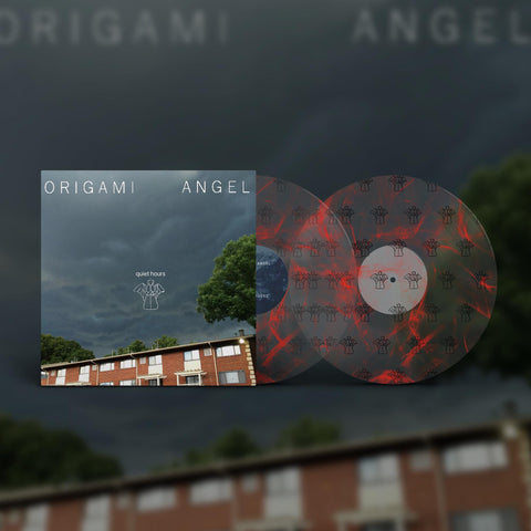 Origami Angel - Quiet Hours -  New LP Record 2022 Counter Intuitive Europe Red Splatter w/ Angels Vinyl - Rock / Alternative