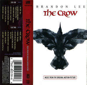 Various - The Crow (Music From The Original Motion Picture) VG+ 1994 Atlantic USA Cassette - Soundtrack / Rock