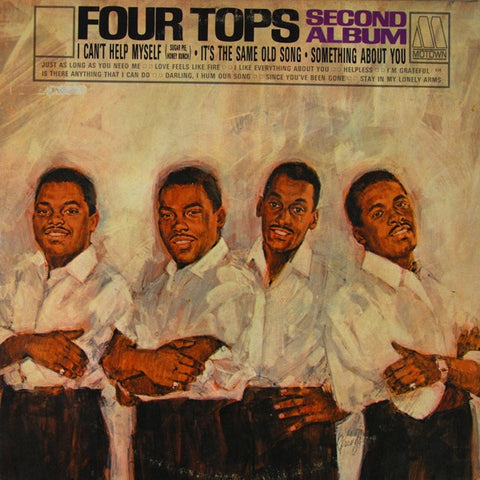 Four Tops ‎– Second Album - VG  LP Record in MONO 1965 Motown USA - Soul