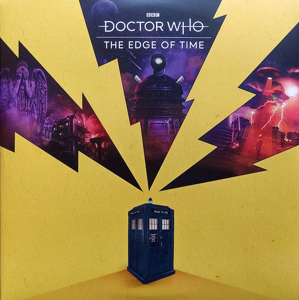 Richard Wilkinson ‎– Doctor Who: The Edge of Time - New 2 LP Record 2021 Demon UK Import Red & Purple Vinyl - Soundtrack - Shuga Records