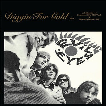 Various Artists - Diggin' For Gold Vol. 6 - New Vinyl Lp 2018 Rubble RSD 180gram on Gold Vinyl in Hand Numbered Sleeve (Limited to 1500) - Garage Rock / Punk