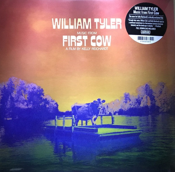 William Tyler ‎– Music From First Cow - New LP Record 2020 Merge USA Vinyl & Download - Soundtrack