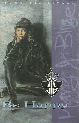 Mary J. Blige ‎– Be Happy - Used Cassette Single 1994 Uptown - RnB/Swing