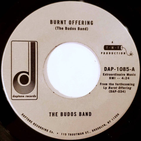 The Budos Band ‎– Burnt Offering - New 7" Single 2014 Daptone USA Vinyl - Funk / Soul