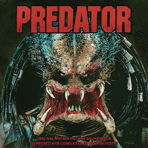 Alan Silvestri ‎– Predator (Original Motion Picture Soundtrack) - New 2 LP Record 2020 Real Gone Blood Red / Green Predator Blood Splatter Vinyl - 80's Soundtrack
