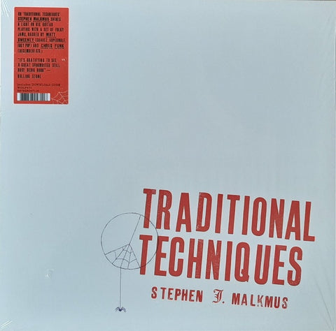 Stephen J. Malkmus ‎– Traditional Techniques - New LP Record 2020 Matador Black Vinyl - Indie Rock