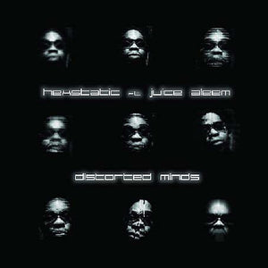 Hexstatic feat. Juice Aleem ‎– Distorted Minds - 12" Single Lp Record 2005 UK Import Original Vinyl - Hip Hop / Electronic / Breakbeat - Shuga Records