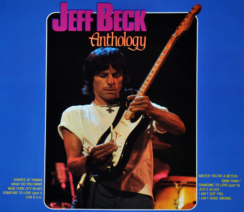 Jeff Beck ‎– Anthology VG+ Masters Compilation LP (Holland Pressing / France Import) - Rock / Electric Blues