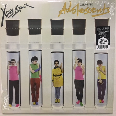 X-Ray Spex ‎– Germfree Adolescents (1978) - New LP Record 2018 Real Gone Music USA Clear Vinyl - Punk