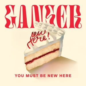 Ganser – You Must Be New Here - Mint- 10" EP Record 2019 Self Released Vinyl & Download - Chicago Rock / Post-Punk