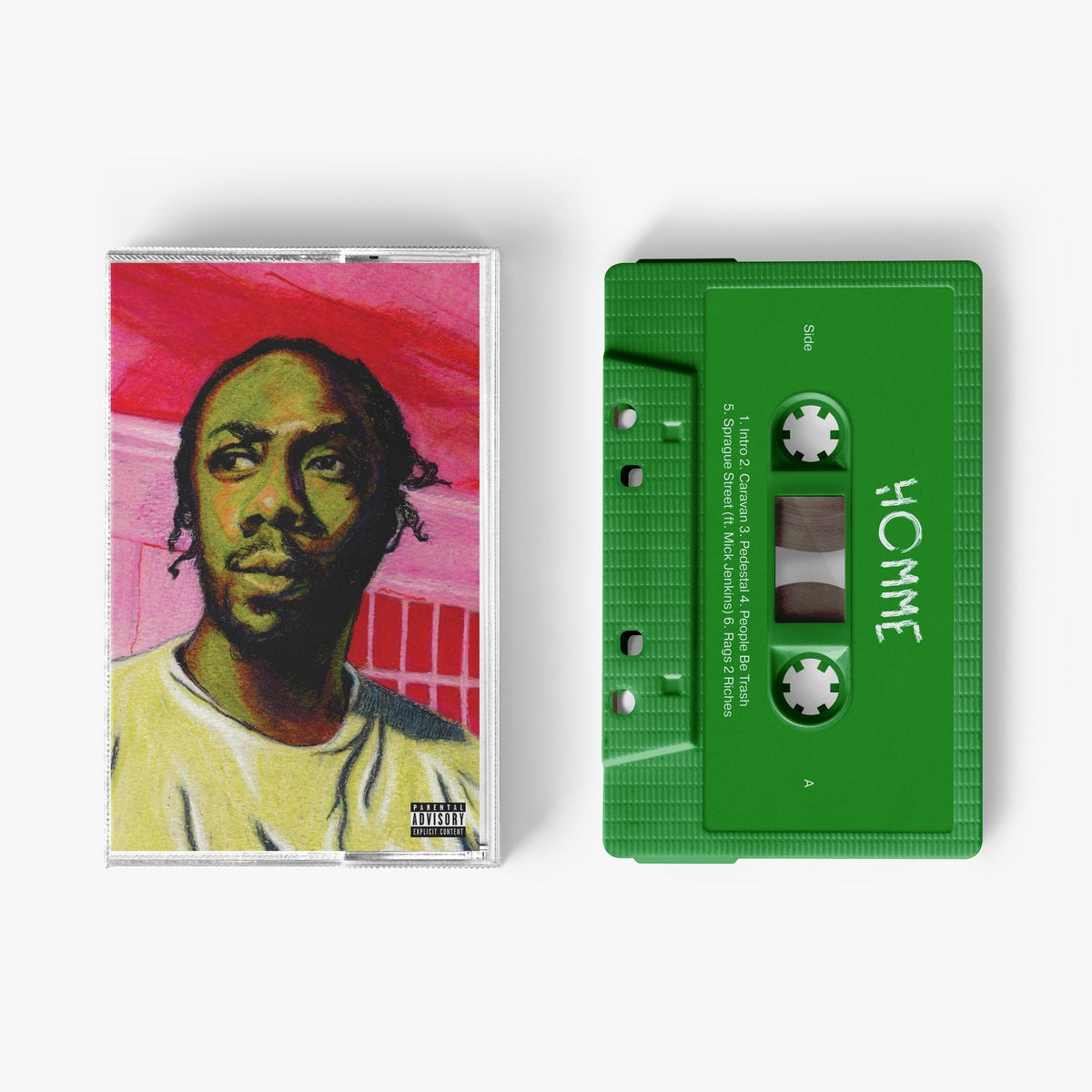 Kipp Stone ‎–Homme - New Cassette Album 2017 Clossed Sessions USA Tape - Hip Hop - Shuga Records