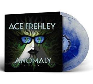 Ace Frehley - Anomaly Deluxe - New Vinyl Record 2017 180Gram Deluxe 2LP Pressing on 'Reflex Blue/Clear Starbust' Vinyl with Poster, Liner Notes, 3 Bonus Tracks and Collectible Download Card - Hard Rock