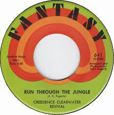 Creedance Clearwater Revival - Run Through The Jungle / Up Around The Bend VG+ - 7" Single 45RPM 1970 Fantasy USA - Rock