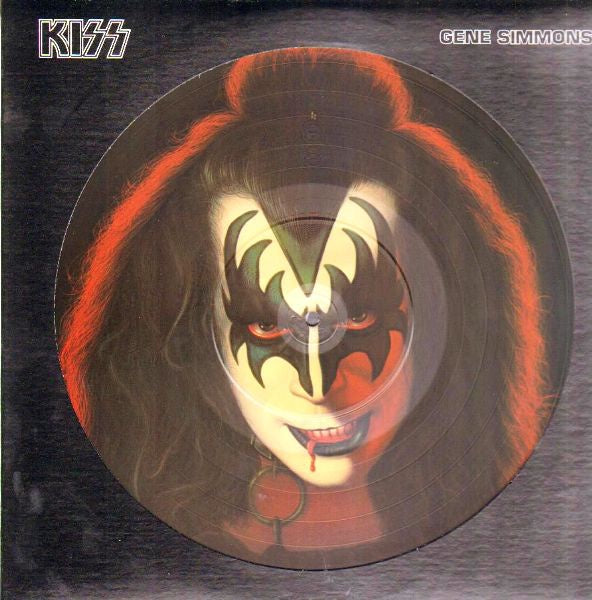 Kiss - Gene Simmons (1978) - Mint- LP Record 2006 Lilith 180 gram Picture Disc Vinyl - Hard Rock - Shuga Records