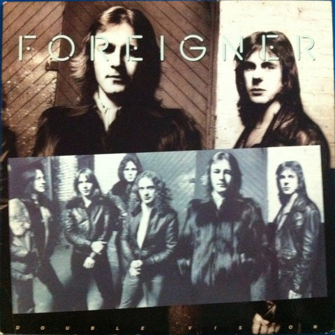 Foreigner ‎– Double Vision VG Lp Record 1978 Original USA - Pop Rock