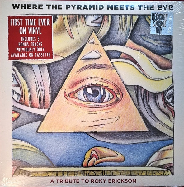 Various ‎– Where The Pyramid Meets The Eye - A Tribute To Roky Erickson - New 2 LP Record Store Day 2017 Sire/Rhino USA Vinyl - Psychedelic Rock - Shuga Records