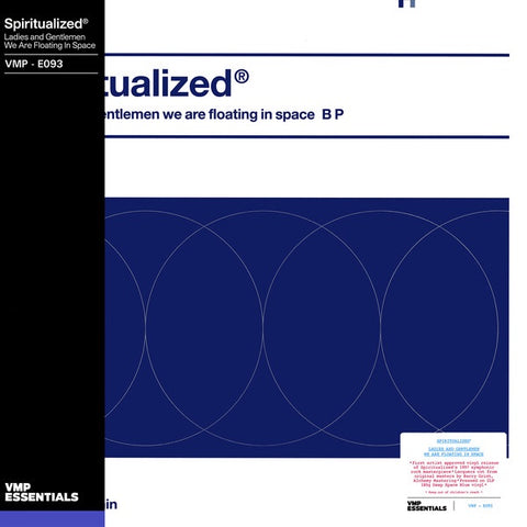 Spiritualized® ‎– Ladies And Gentlemen We Are Floating In Space (1997) - New 2 Lp Record 2020 Vinyl Me, Please USA Deep Space Blue 180 gram Vinyl - Psychedelic Rock / Space Rock