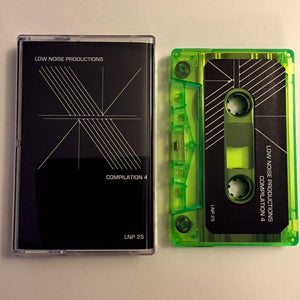 Various ‎– Compilation 4 - New Cassette 2016 Low Noise CAN Clear Green Cassette - Experimental Electronic