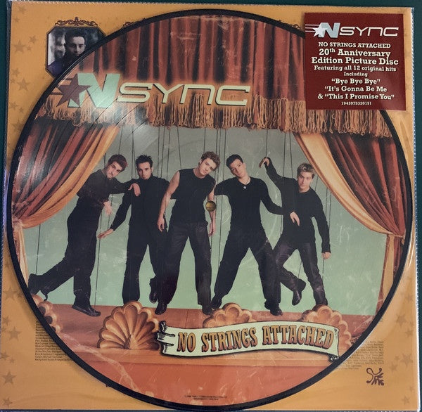 *NSYNC - No Strings Attached (2000) - New LP Record 2020 RCA USA Vinyl Picture Disc - Pop - Shuga Records