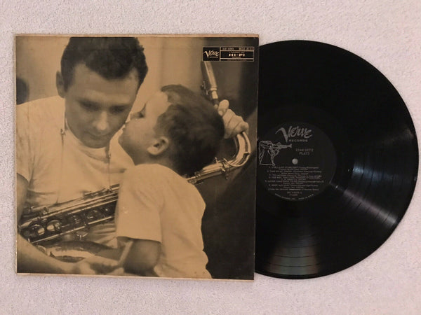 Stan Getz ‎– Stan Getz Plays - VG+ Lp Record 1957 Verve Clef USA Mono Vinyl With  Duke Jordan - Jazz / Bop - Shuga Records