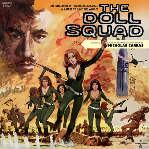 Soundtrack / Nicholas Carras - The Doll Squad - New LP Record 2020 Modern Harmonic Transparent Green Vinyl & Download - 70's Soundtrack