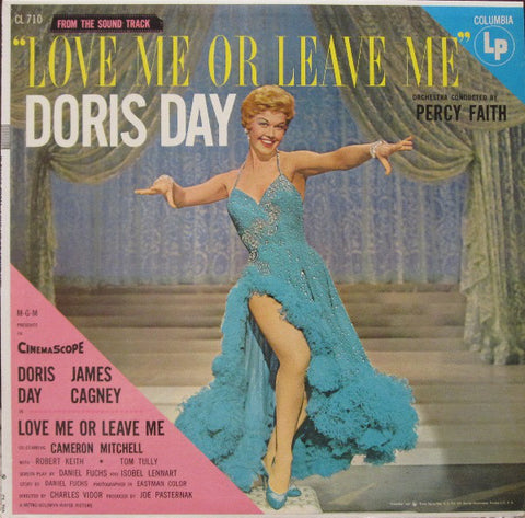 Doris Day ‎– Love Me Or Leave Me VG 1955 Columbia Mono USA Pressing - Soundtrack / Musical