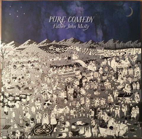 Father John Misty - Pure Comedy - Mint- 2 LP Record 2017 Sub Pop USA Deluxe Copper & Aluminum Vinyl & 7" - Indie Rock / Indie Pop